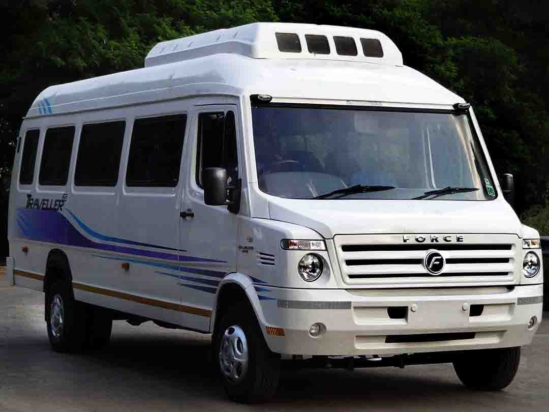 25-seat tempo traveller with ac